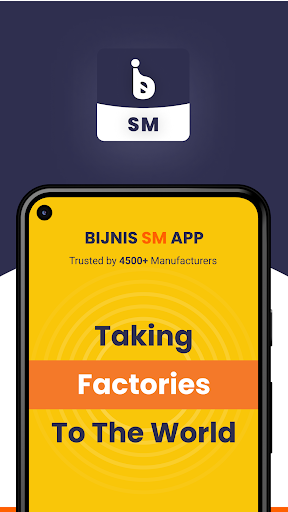 Android application Bizcrum SM screenshort