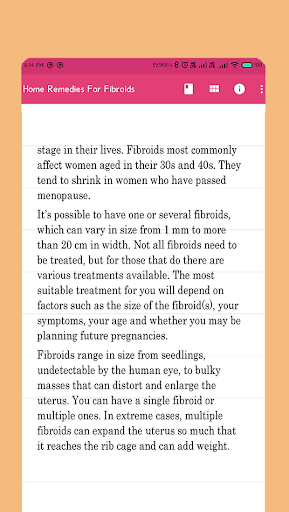 Home Remedies For Fibroids Screen 3