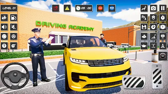 School Driving Car Games