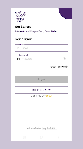 Android application IPFG screenshort