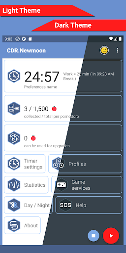 Pomodoro Moon: Gamify Work Screen 2