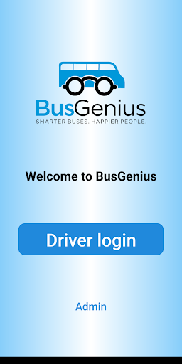 BusGenius - Driver App Screen 2