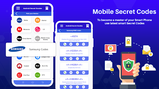 Android application All Secret Codes for Android screenshort