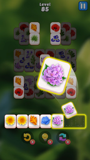 Tile Blossom 3D Flower Match