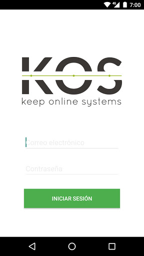 Android application KOS screenshort