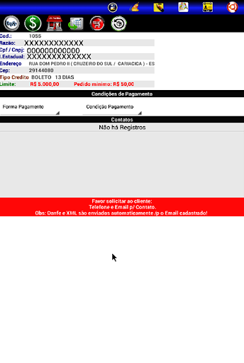 sendshop Screen 2