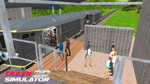 Train Simulator Game 3D Simulation Train Driving