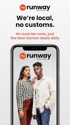 Android application MyRunway SA Fashion Shopping screenshort