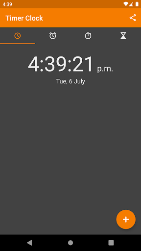 Reminder Clock App Screen 2