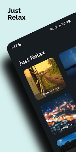 Android application Just Relax - Meditate & Sleep screenshort
