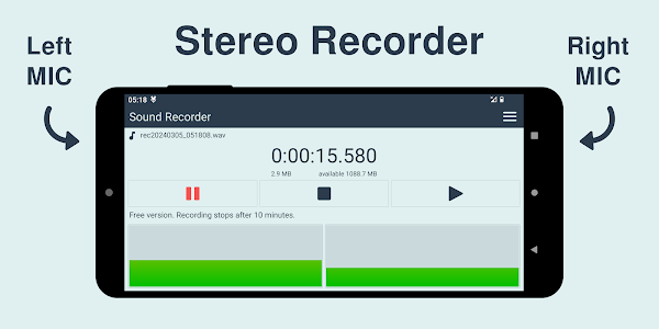 Stereo Sound Recorder Unknown
