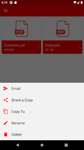 Pdf Merge Screen 2