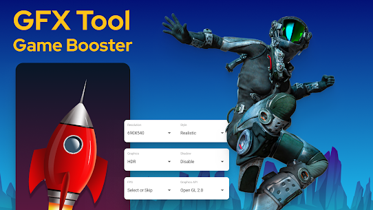 Strumento GFX - APK MOD di Game Booster (pro sbloccato) 1