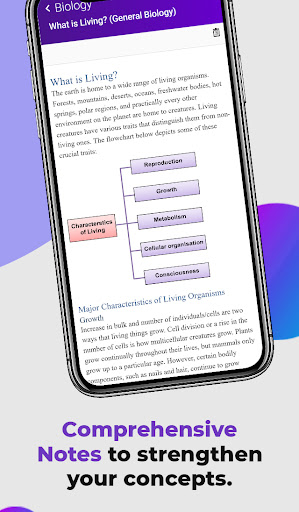 Screenshot of NEET Preparation App by Darwin