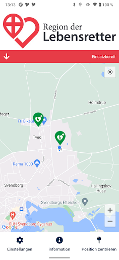 Android application Region der Lebensretter 5G screenshort