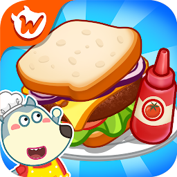 Imagem do ícone Wolfoo Cooking Game - Sandwich