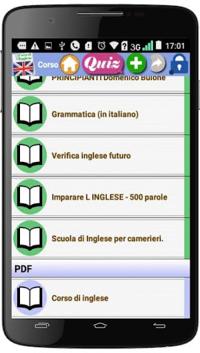 Corso di Inglese Screen 2