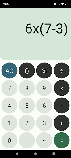 Simple Calculator Screen 2