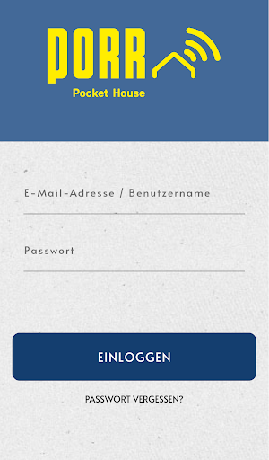Android application PocketHouse@PORR screenshort