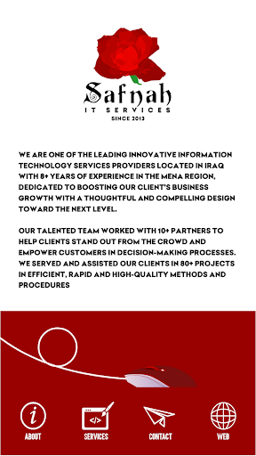 Safna IT Services Screen 2