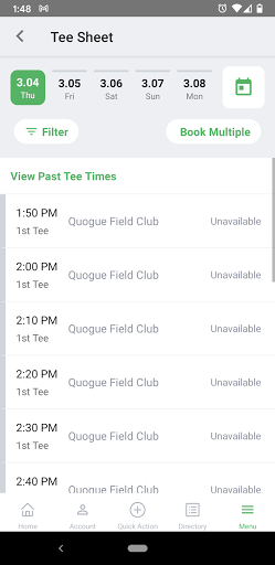Quogue Field Club Screen 3