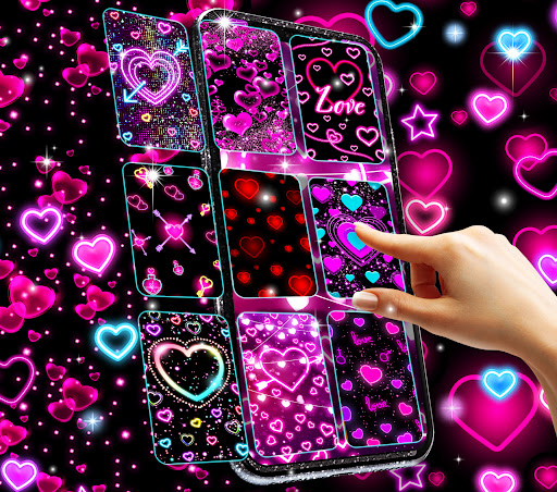 Cool Wallpaper Neon Love Theme – Apps on Google Play