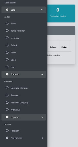 Koibito Management Screen 2
