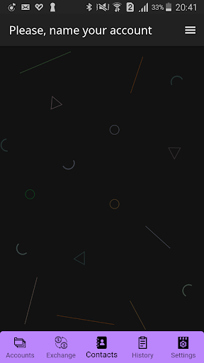 Android application Fusion - Minter Wallet screenshort