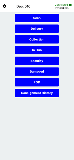 DepotX Screen 2