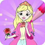 Princess Coloring Wonderland: Fairy Tale World icon