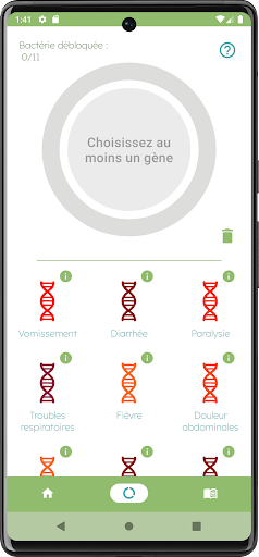 Android application Plasmide screenshort