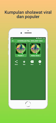 Android application AI Khodijah Full Sholawat 2023 screenshort