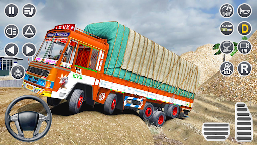 Indian Truck Cargo Driving 3D  screenshots 1