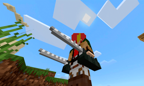 Captura de Pantalla 5 Attack on Titans Mod for MСPE android