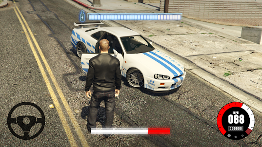 GTR Nissan Skyline: Theft Auto