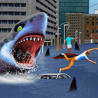 Shark Survival World - Spear Fishing Shark Games