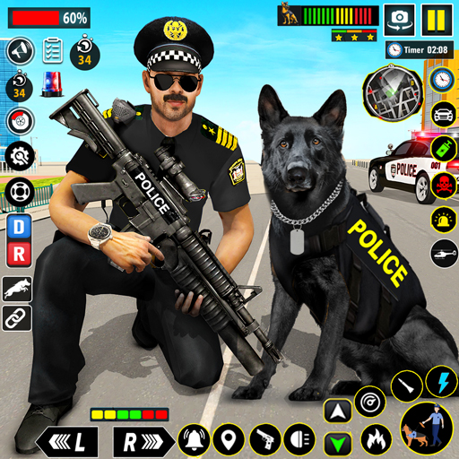 Police Dog Subway Crime Shoot logo