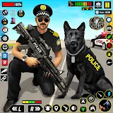 Police Dog Subway Crime Shoot icon