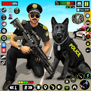 Police Dog Subway Crime Shoot apk