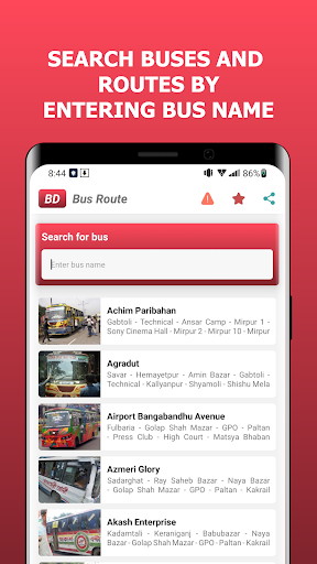 Bd Bus Route Screen 3