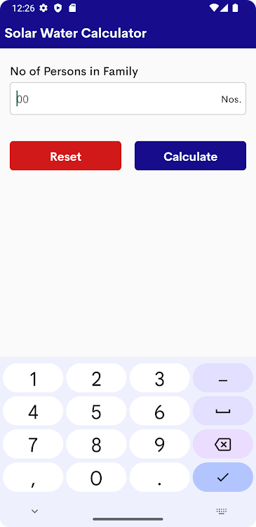 Solar Water Calculator - 1.0 - (Android)