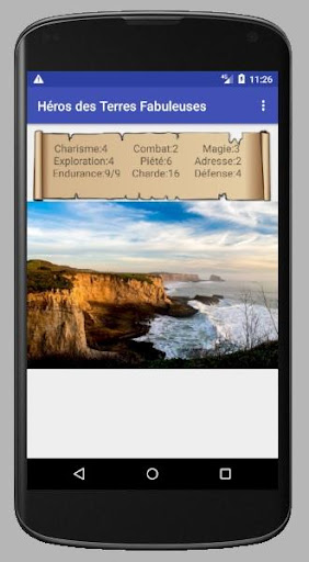 Aperçu de l'application