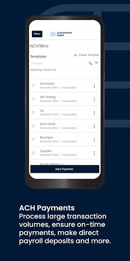 CB Mobile Banking for Business Screen 3
