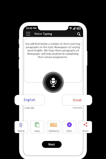 Voice Typing In All Language Screen 2