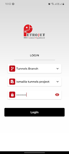 Android application Petrojet HSE screenshort