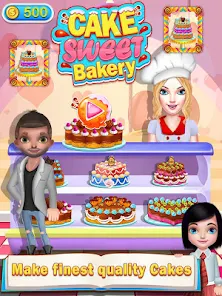 My Bakery Empire Baby Learn Colours - Play Fun Cake Baking, Decorate, Serve  Cakes Kids Games 