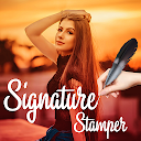 Signature Stamp On Camera Pics 