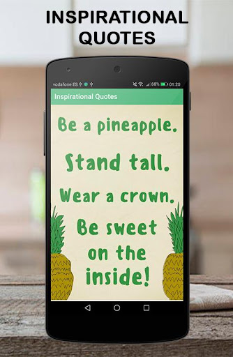 Android application Inspirational quotes & sayings screenshort