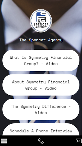 Android application Symmetry Hires screenshort