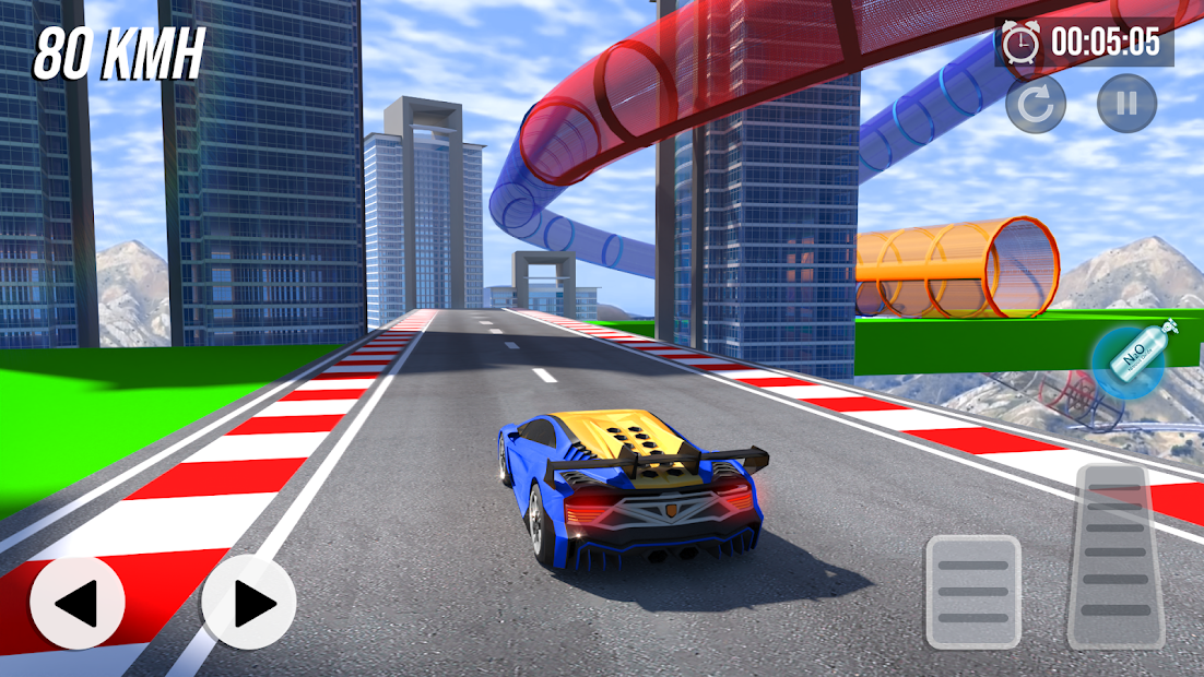 Captura 2 juegos de coches de acrobacias android